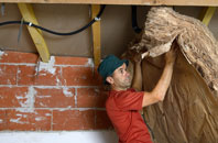 Scout Dike tapered roof insulation